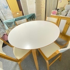 IKEA SKOGHALL ダイニングテーブルセット