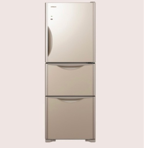 引き取り限定　1年使用　3ドア 日立 HITACHI 冷蔵庫 265L 美品