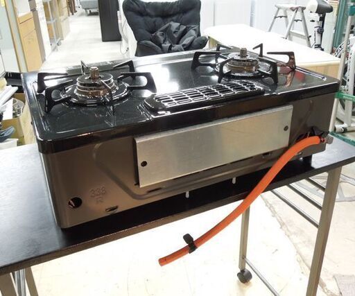 リンナイ LPガス ガステーブル 2013年製 幅56cm RT31NHS-L 左強火