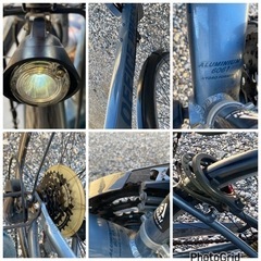 ASAHI アサヒ 通勤/通学用自転車 サイズ27インチ相当 変速21段LED