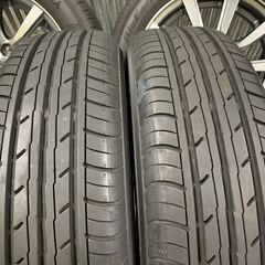 売約済　美品★155/65R14　国産タイヤ　ヨコハマブルーアース　ワゴンR　タント　ムーヴ　N-BOX　軽自動車　安心の調整済み　即装着可能　