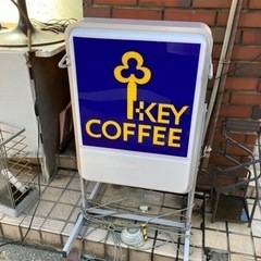 キーコーヒー看板2点