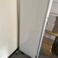 関東は無料でお届け】3連パーテーション 表裏両側ホワイトボード 