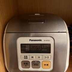 炊飯器(Panasonic:SR-MY051)