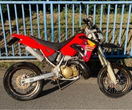 CRM250AR 実働車 モタード化 エキセルリム ホンダCRM250AR モタード