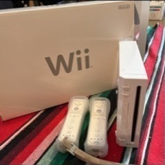 Wii (ゲーム2つ付き)