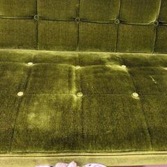 カリモク60 Kチェア 2シーター 
モケットグリーン 