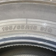 905-3)はめ替え込み！195/65R15 ヨコハマスタッドレス中古4本セット！20年製 PRACTIVA良品！