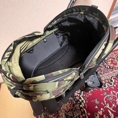 【美品】エアーバギー　ペット　Air buggy for pet ドーム2 SMサイズ　カモフラ柄