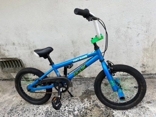 16インチBMXキッズバイクTony Hawk トニーホーク自転車街乗り通学車通勤車プロフ必読