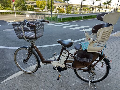ブリヂストン　アンジェリーノミニアシスタ　子供乗せ