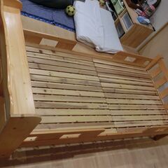 木製シングルベッド(2000 ⇒