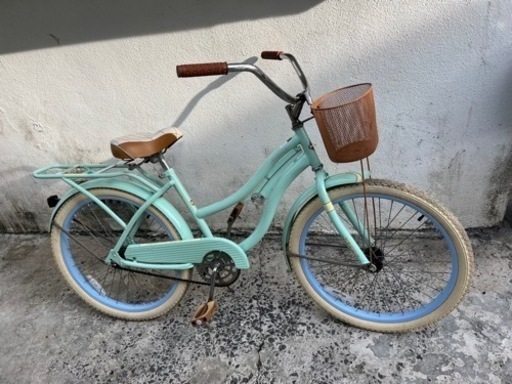 24インチHuffy ハフィークルーザーバイクストリートバイクビーチクルーザー自転車街乗りプロフ必読
