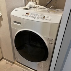 美品中古　ドラム式洗濯機 乾燥機能付　アイリスオーヤマCDK832-W