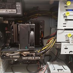 一時受付停止】【値下げ】ゲーミングPC/Ryzen5 5600X/RTX3070