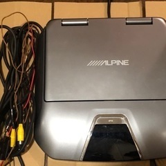 アルパイン TMX-R1050S  フリップダウンモニター 