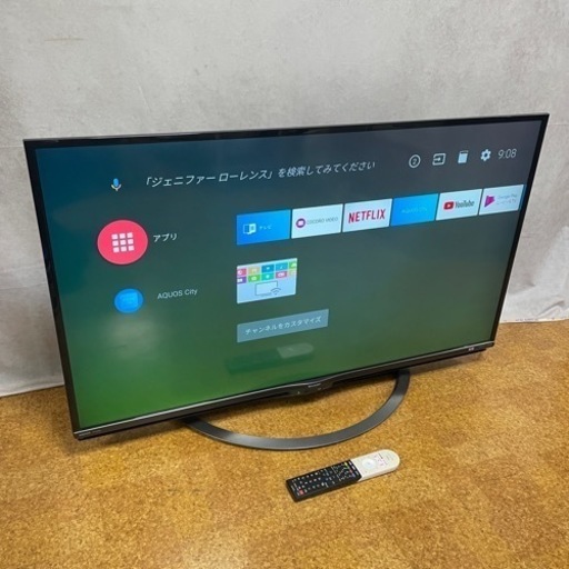 熱い販売 SHARP シャープ 45型 液晶カラーテレビ Android TV 4T-C45AL1