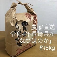 農家直送 【令和4年】 長崎県産『なつほのか』 約5kg