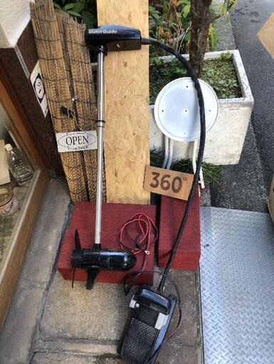 神田釣り具 factory360°【委託品】エレキモーター フットコン(12V 36LBS.THRUST ) モーターガイド F36 POWER Plus シャフト長88cm /