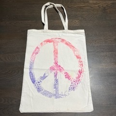 ＊peace トートバッグ 中古品＊