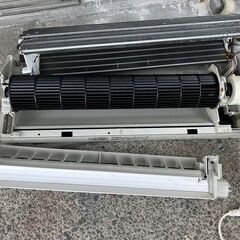 中古パナソニックエアコン 14畳 200V 内機分解洗浄、動作確認済み