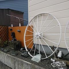 ‼️昭和レトロ農機具の車輪‼️