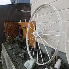 ‼️昭和レトロ農機具の車輪‼️