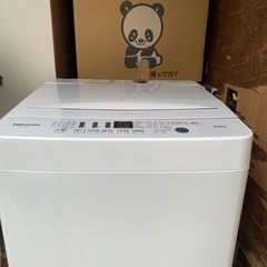 【ハイセンス】全自動洗濯機 4.5kg HW-T45D 2020...