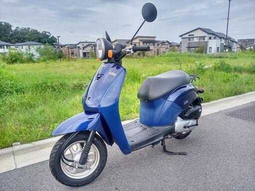 【配送可能\u0026整備済み】ホンダ　トゥデイ　ブルー　原付　50cc　スクーター