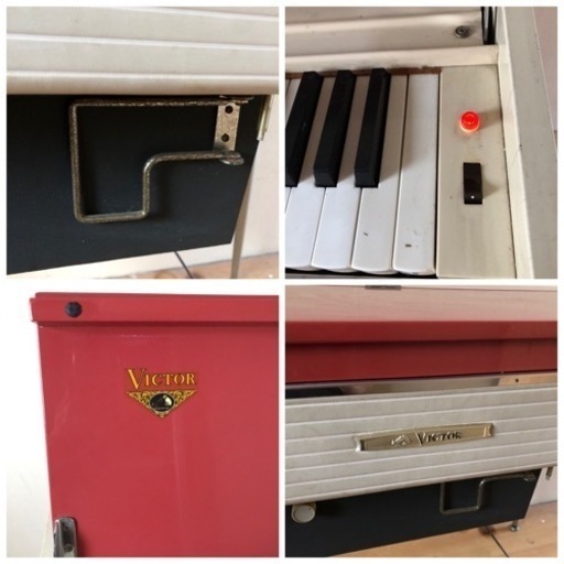 ジャンク】Victor 電子オルガン 昭和レトロ