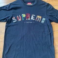 Supreme City Arc Tee M Navy 19SS...