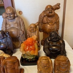 七福神 大黒様 布袋様 まとめ売り 置物 開運 大中小 運気アップ 金運