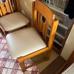 テーブル用木製椅子　４脚