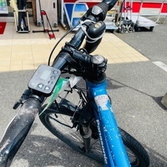 ★596　『状態込みのため大幅値下げ！！』Panasonic パナソニック 電動アシスト自転車 青　 【リサイクルマート鹿児島宇宿店】 ☆596 『状態込みのため大幅値下げ！！』Panasonic パナソニック 電動