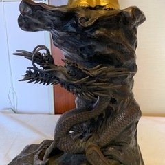 観音様 観音菩薩 龍 女神 置物 珍品 置物 飾り物 祀り物 珍品 骨董 古物 美術 インテリア 