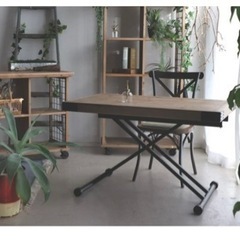 UP TOWN FURNITURE 昇降テーブル PULLEY おしゃれ