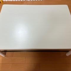 こたつ テーブル 120 ローテーブル ホワイト 