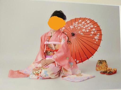 【美品】七五三 七歳着物 女児 フルセット 中古