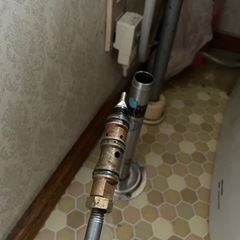 施工実績　水抜き栓のパッキン交換