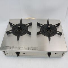 258)リンナイ ガステーブル Vamo.(バーモ） ガスコンロ 強火力 ET21-2STSY-S 都市ガス 2021年製