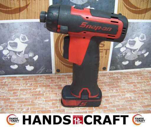 スナップオン Snap-on CTS761 スクリュードライバ 中古品 本体 バッテリー×1 【ハンズクラフト宜野湾店】