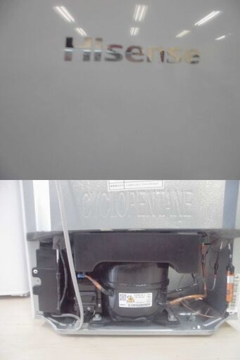 JMR0529 ハイセンスノンフロンHR-D1303冷凍冷蔵庫 中古品・動作OK【取りに来られる方限定】