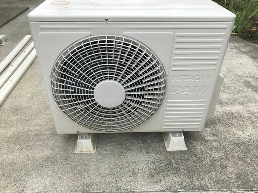 ■可動品 リモコン付 エアコン一式 室内機・室外機・ダクト他 単相200V 50/60 エアコン 日立 RAS -Z40D2(W) ■