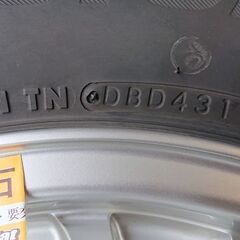 【値下げ】スタッドレスタイヤ＋アルミホイール（keeler）4本セット　ジムニーシエラ（JB74）用　ブリヂストン ブリザック DM・V2