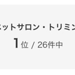 "甲府市のトリミングサービス、エキテンランキング1位の自宅トリミング！"の画像