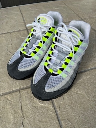 美品❗️NIKE エアマックス 95 26.0cm WMNS AIRMAX 95 イエローグラデ