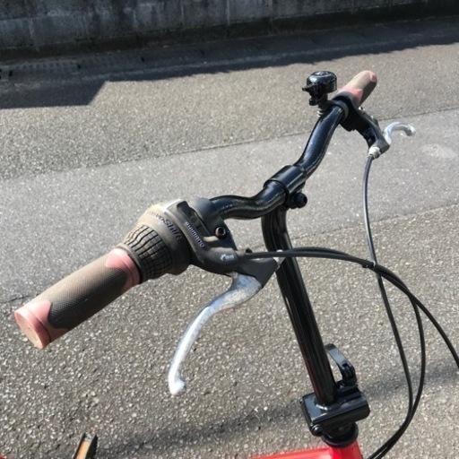 実走行5km以下美品 20インチ折りたたみ自転車トニーノランボルギーニ 