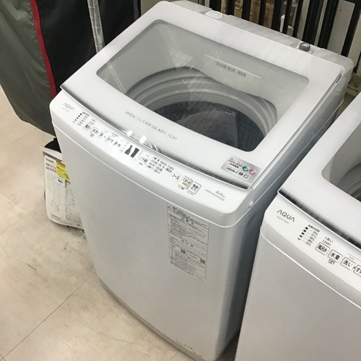 アクア製洗濯機 8kg 2022年製 AQW-V8N