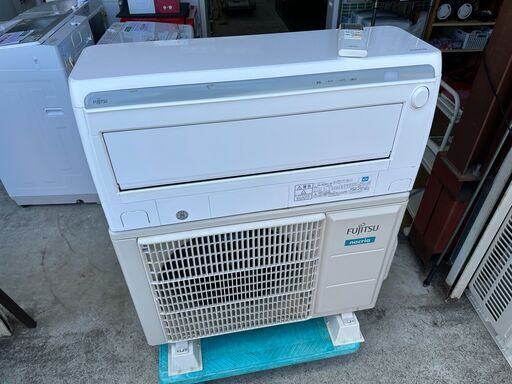 【動作保証あり】FUJITSU nocria 2018年 2.8kw 10畳用 冷暖房ルームエアコン AS-M28H【管理KR404】