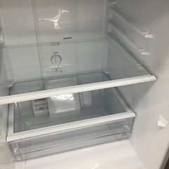 #I-16【ご来店頂ける方限定】AQUAの2ドア冷凍冷蔵庫です